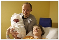 Štěpán se právě narodil - 20. 4. 2014, 02.40 h.